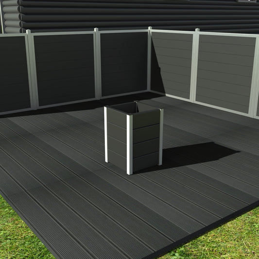 Mellanstor blomfat - Året runt