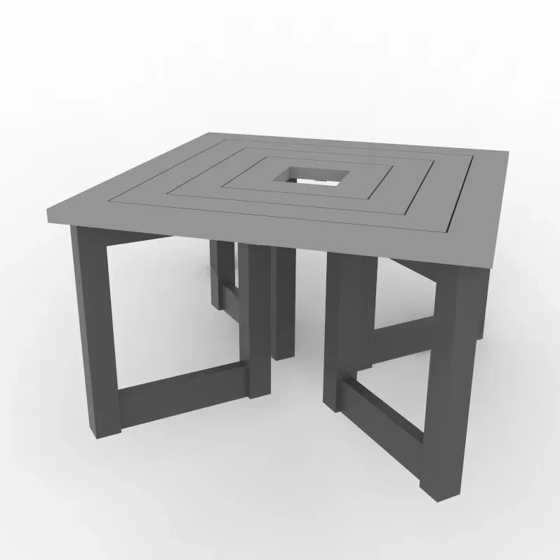 Bord - Canvas - Plastplanker - - Bord