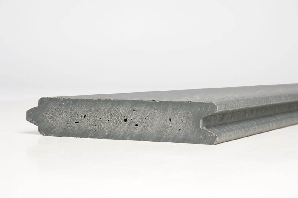 Fer/not plastplanke - Grå