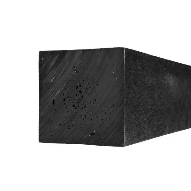 Firkantet stolpe - Sort