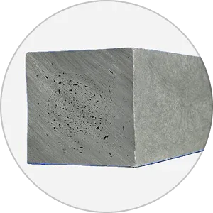 Plast Firkantet Stolper