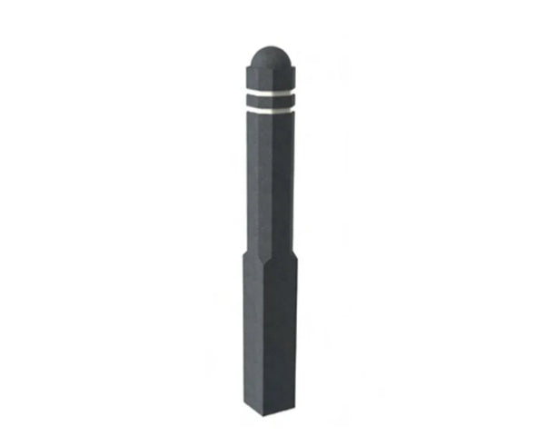 Bollards og trafik i genbrugsplast