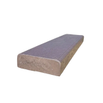 Plastplanke med 2 afrundet kanter - Brun - Plastplanker -  - Plastplanke