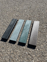 Plastplanke med 2 afrundet kanter - Grå - Plastplanker -  - Plastplanke
