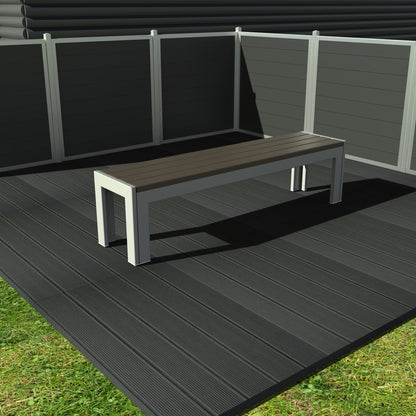 Opal Bænk - Uden ryglæn