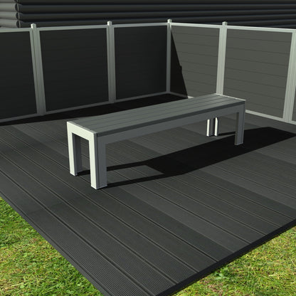 Opal Bænk - Uden ryglæn