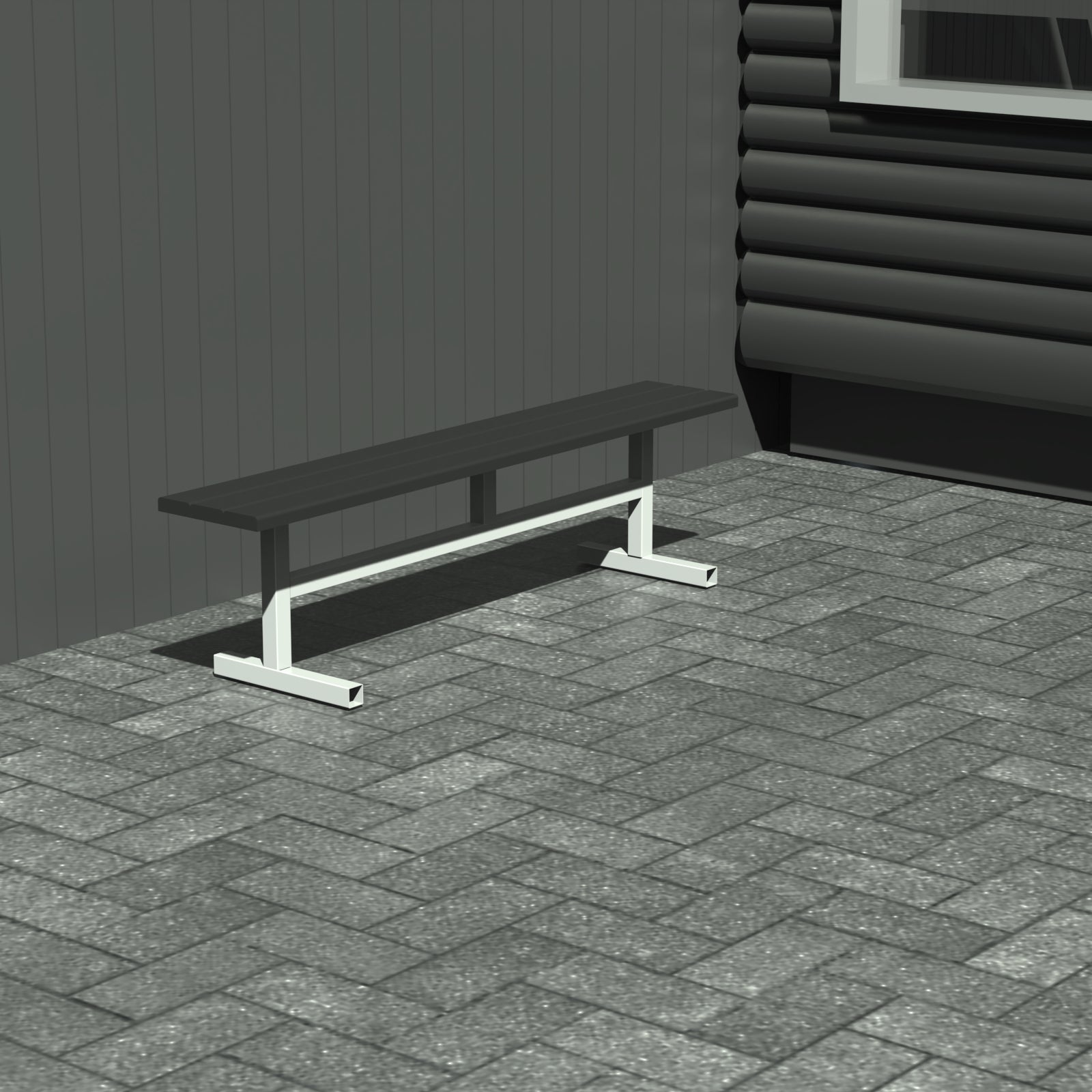 Bænk - Uden ryglæn