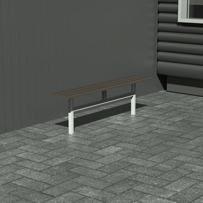 Bænk til nedstøbning - Uden ryglæn