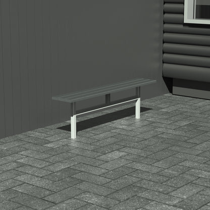 Bænk til nedstøbning - Uden ryglæn