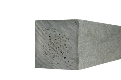 Firkantet stolpe - Grå