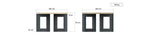 Bord - Canvas - Plastplanker -  - Bord