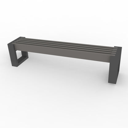 Bænk - Canvas 180 - Med ryglæn