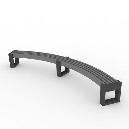 Bænk - Canvas Curved