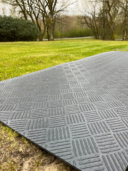 LB Køreplade - Mørkegrå