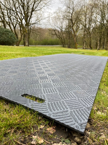 LB Køreplade - Mørkegrå