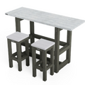 Bord/bænke sæt - London High