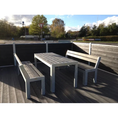 Opal Bænk - Med ryglæn