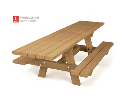 Bord/bænke sæt - Oslo Family (til nedgravning/blød jord)