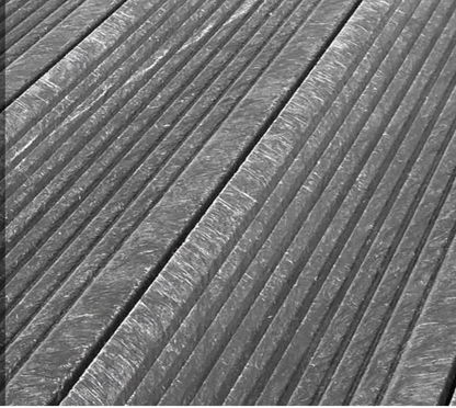 Plast Terrasseplanker - Sort