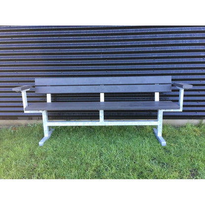 Bænk - Med ryglæn og armlæn