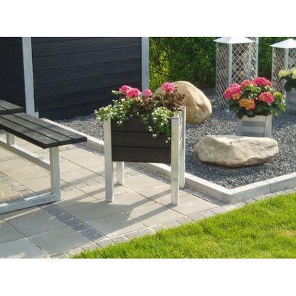 Blomsterkummer - På ben - Med Galv. hjørner