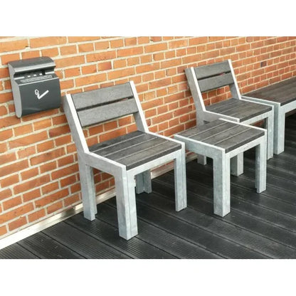 Opal Café stol - Med ryglæn