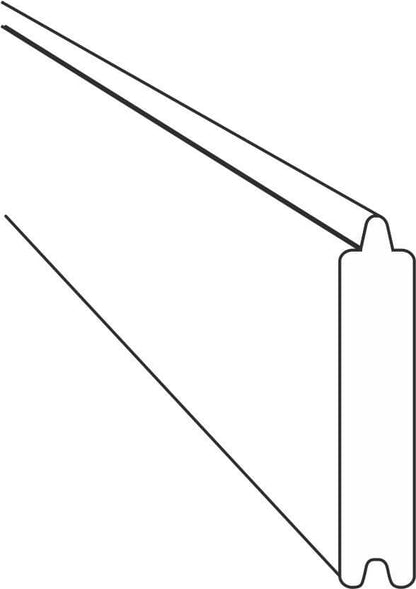Fer/Not Plastplanke med Struktur – Brun