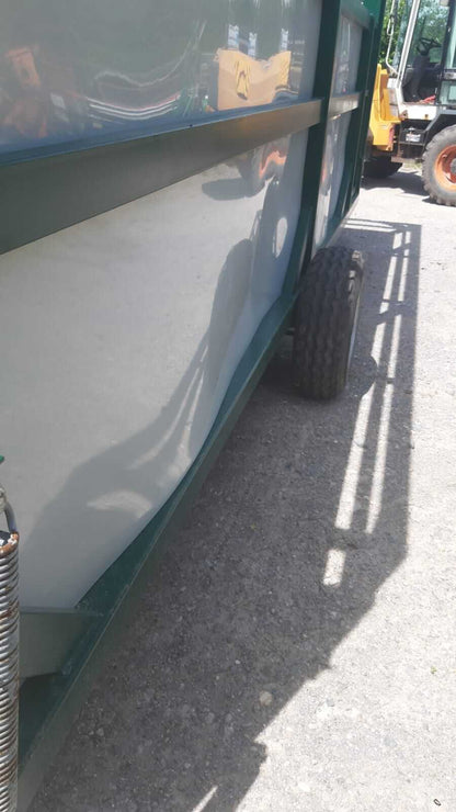 Glat plastplade - Sort