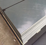 Glat plastplade HDPE - Sort