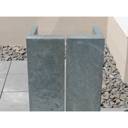 Hjørne Støttemur - Grå