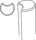 Palisader - Brun - Plastplanker -  - Palisader