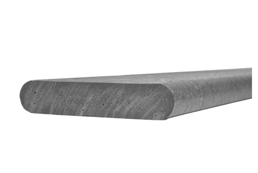 Plastplanke med 4 afrundet hjørner - Grå