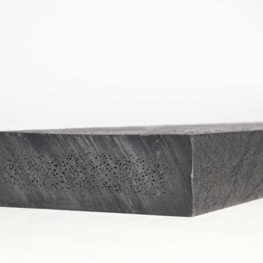 Plastplanke – Sort