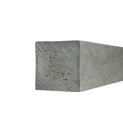 Firkantet stolpe - Beige