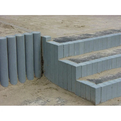 Runde stolper - Beige