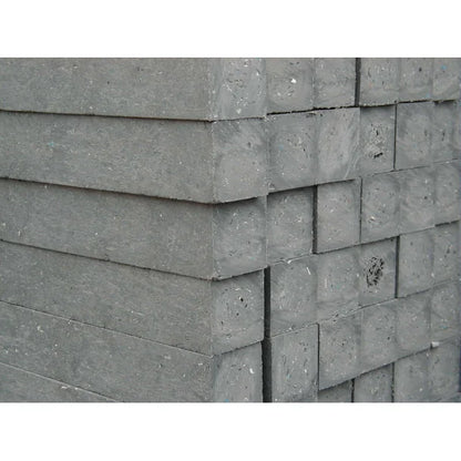 Firkantet stolpe - Beige